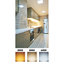  Mini  Panel Recessed 18W Square 3000K